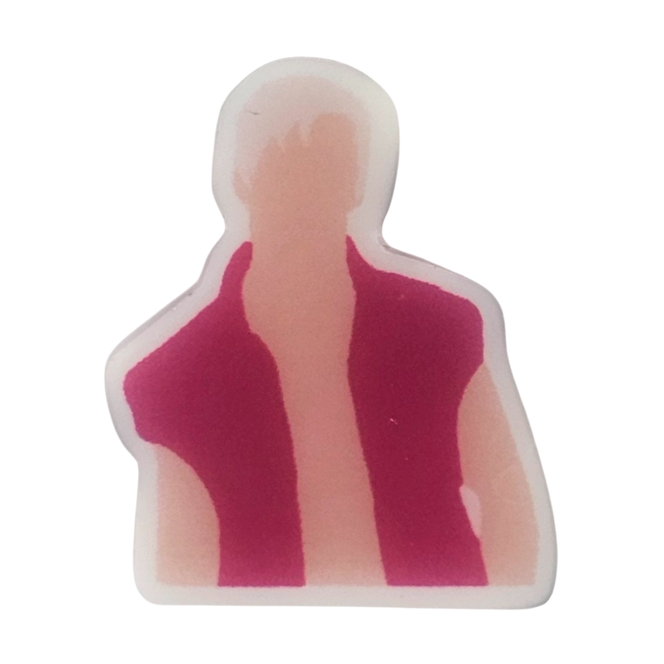 GlamClip™ Glamour Doll Male Pink Silhouette