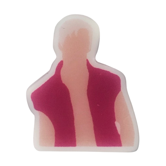 GlamClip™ Glamour Doll Male Pink Silhouette