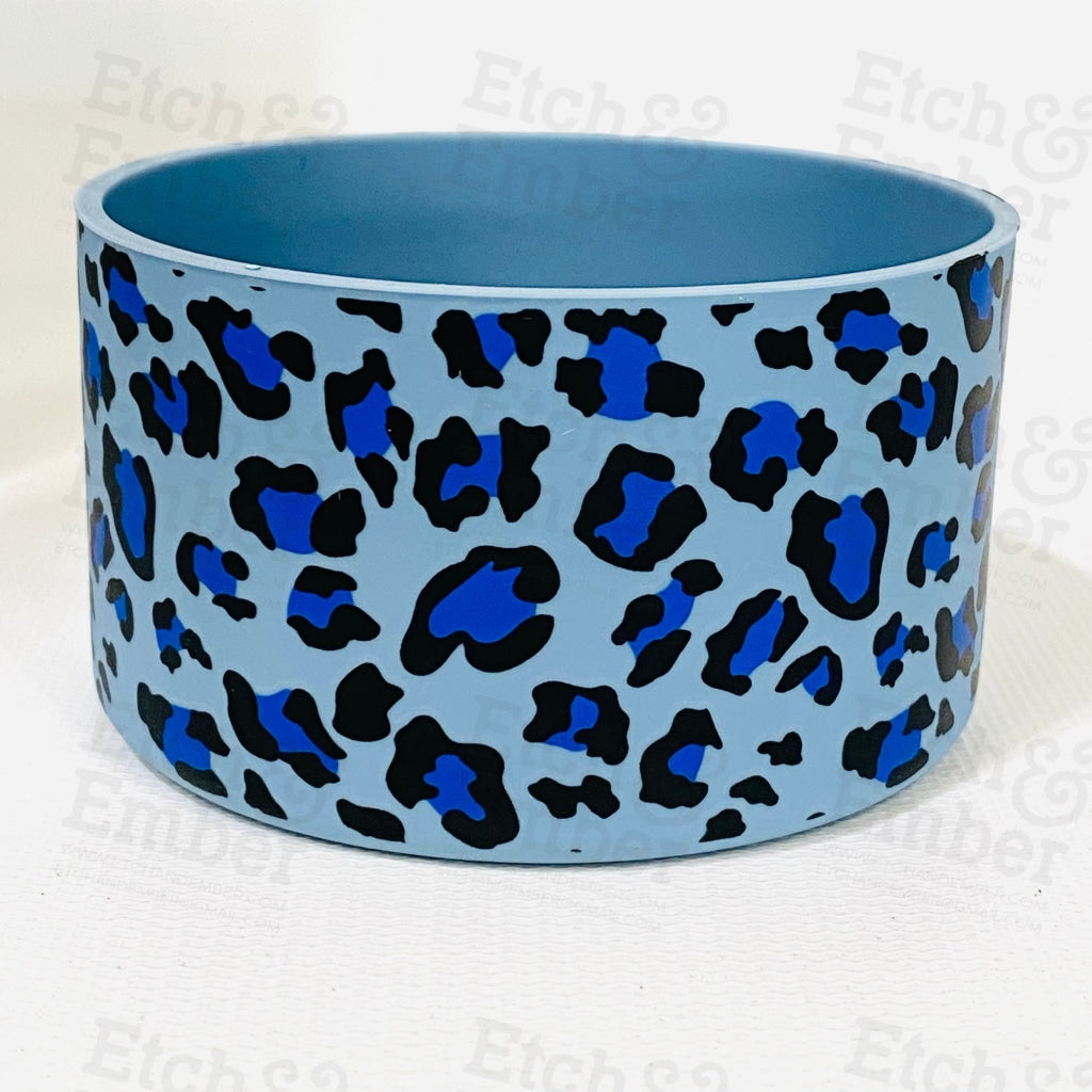 BLUE LEOPARD Tumbler Boot