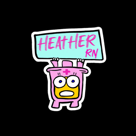 Betty Bicarb - Code Cart Crew Badge Reel