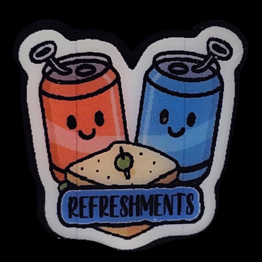 Badge Reel Refreshments from RN