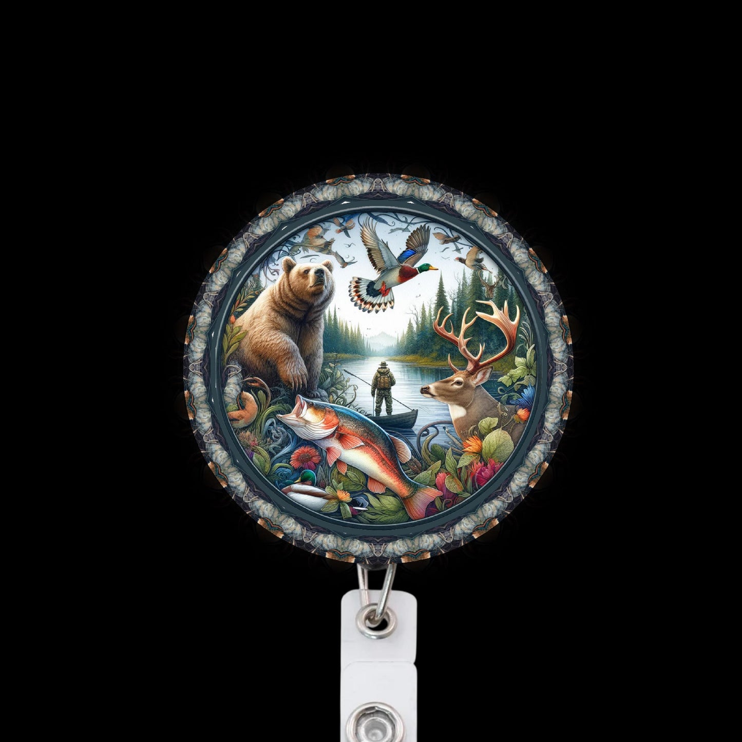 Outdoorsman Badge Reel