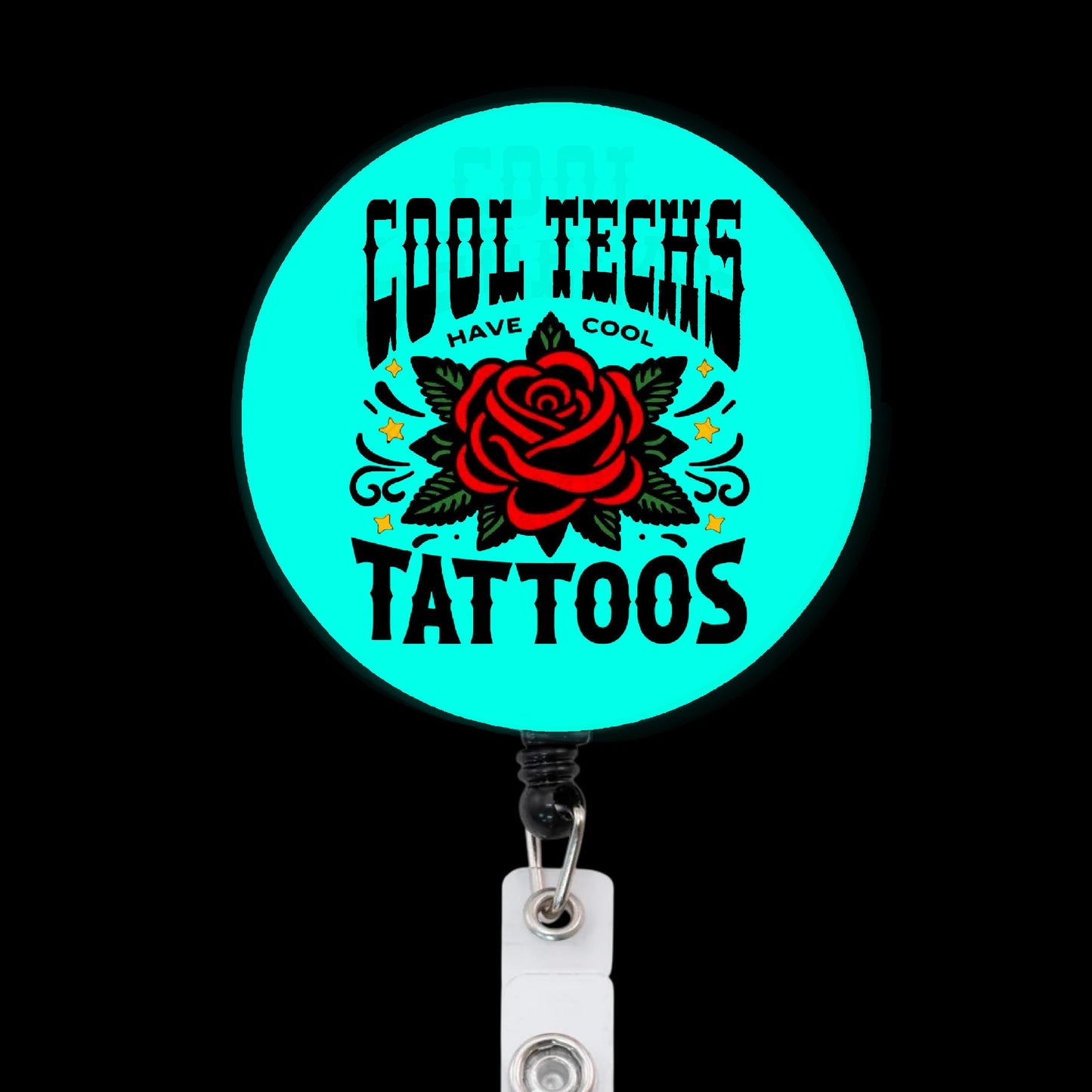 Cool Techs Have Cool Tattoos Badge Reel