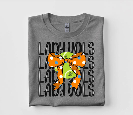 Lady Vols Coquette Tennis T Shirt