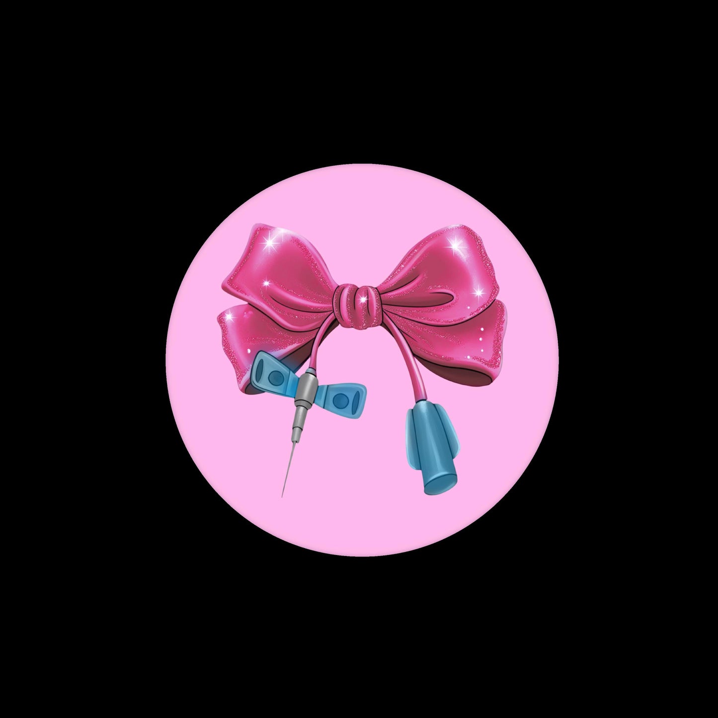 Coquette Phlebotomy Badge Reel