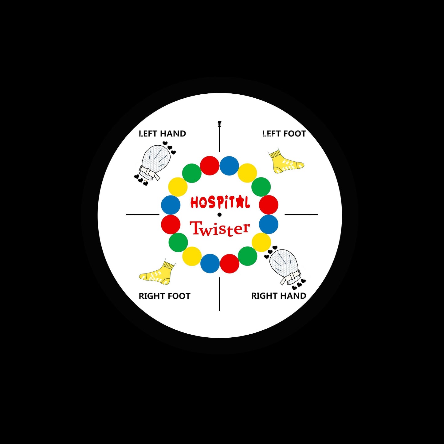 Hospital Twister Badge Reel