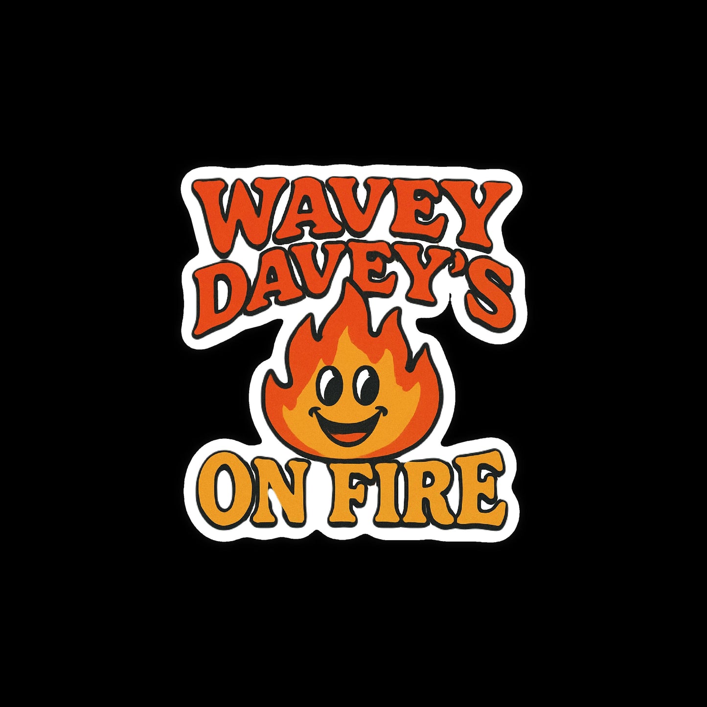 Badge Reel Wavey Davey's On Fire